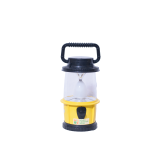 Solar LED Lamp cum Lantern with 360 degrees white LED lighting,  Big Body with Plastic Handle, inbuilt battery & solar panel - 6 Modes