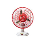 DC 12V Table Fan for Home Lighting & DC Solar System - 12 Inch, Plastic