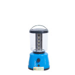 Solar LED Lamp cum Lantern with 360 degrees white LED lighting, inbuilt battery & solar panel - 6 Modes