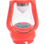 Solar LED Lamp cum Lantern with 360 degrees white LED lighting, Self Charging Mode, inbuilt battery & solar panel - 1 + 6 Modes