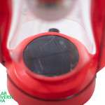 Solar LED Lamp cum Lantern with 360 degrees white LED lighting, Self Charging Mode, inbuilt battery & solar panel - 1 + 6 Modes