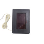 Solar Wall & Shed Light for Outdoor Use with 10 LEDs & Pull String