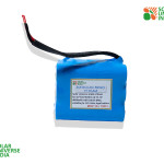 Lithium Ion Battery of 11.1V-4000mAh with inbuilt BMS, suitable for 12V Solar Applications