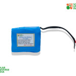 Lithium Ion Battery of 11.1V-6000mAh with inbuilt BMS, suitable for 12V Solar Applications