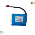 Lithium Ion Battery of 11.1V-2000mAh with inbuilt BMS, suitable for 12V Solar Applications