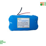 Lithium Battery : 12.8V - 12000mAh with inbuilt BMS for 12V Solar & EV Applications