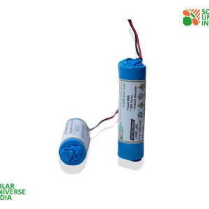 Lithium Ion Battery of 3.7V-2200mAh with inbuilt BMS, suitable for 4V Solar Applications