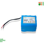 Lithium Ion Battery of 11.1V-6000mAh with inbuilt BMS, suitable for 12V Solar Applications