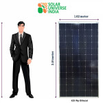 Bifacial Solar Panel 425Wp (Double Sided) Monocrystalline Solar Module by Solar Universe India