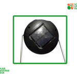 Solar Study Lamp with Metal Stand - 2 Light Modes & Inbuilt Solar Panel