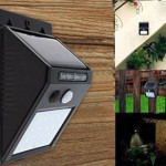 Solar - Motion Sensor Wall Light with 20 LEDs (SUI)