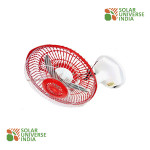 DC 12V Table Fan for Home Lighting & DC Solar System - 12 Inch, Plastic