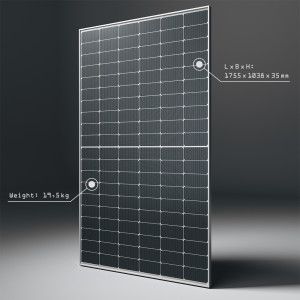 AXI premium Solar module 360 - 380 Wp
